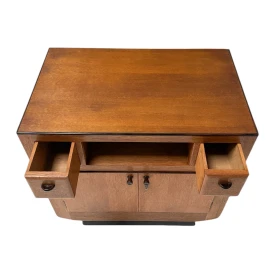 Art Deco Amsterdamse School Cabinet with Drawers by Piet Kramer, 1930s